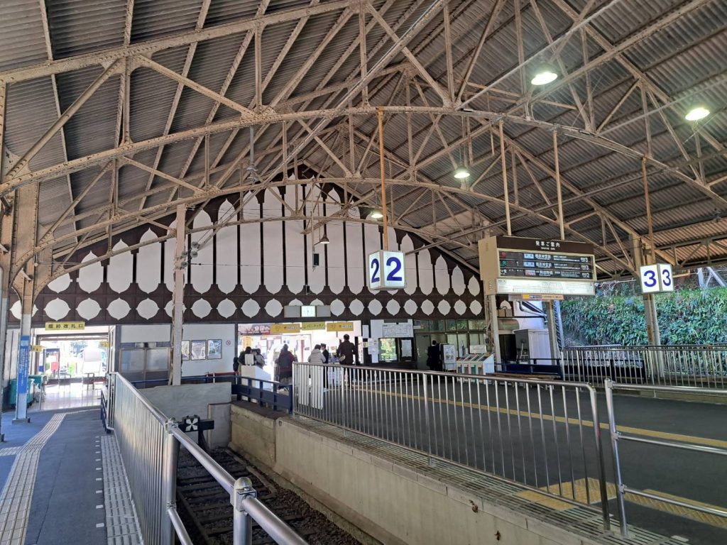 近鉄吉野駅構内