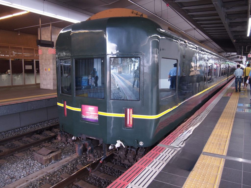 トワイライトエクスプレス最後尾のスロフ24