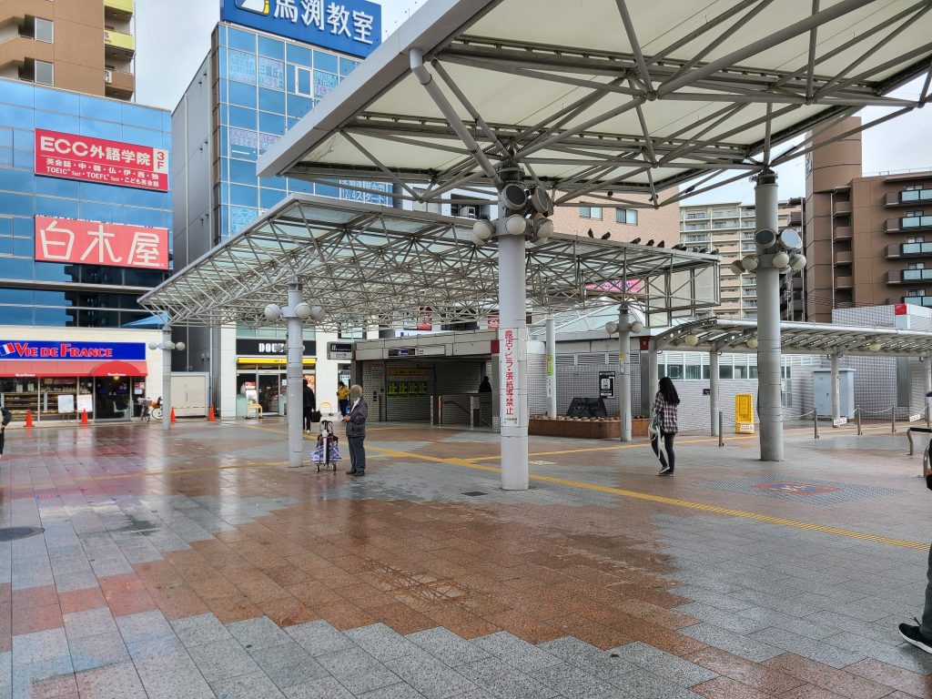 大阪メトロ御堂筋線なかもず駅入口