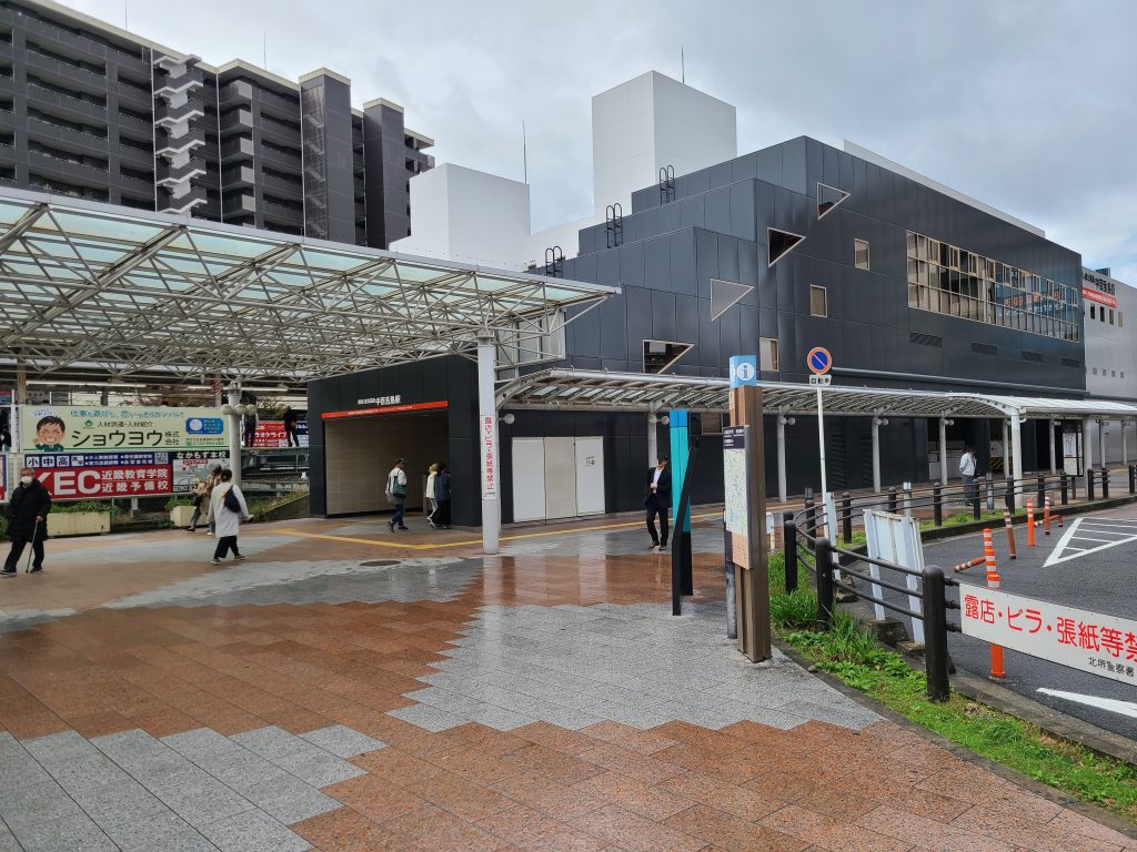 南海電鉄中百舌鳥駅入口