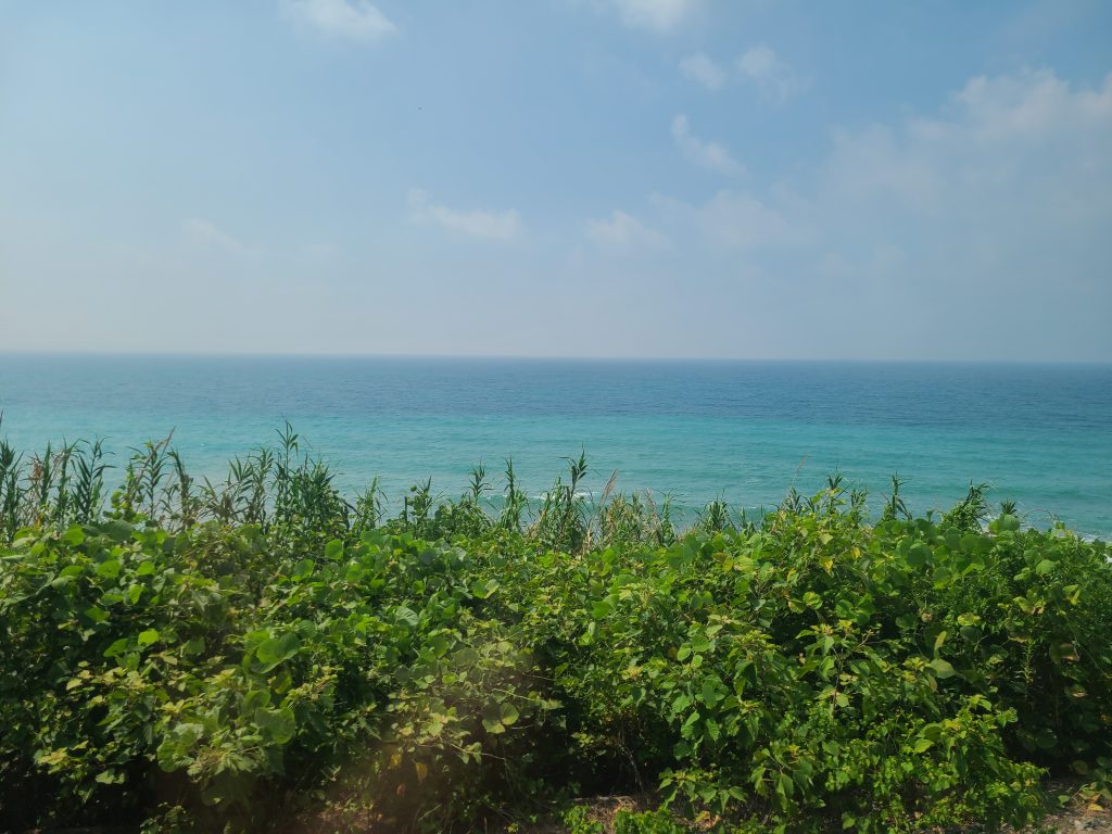 ＪＲ紀勢本線　千里の浜車窓②