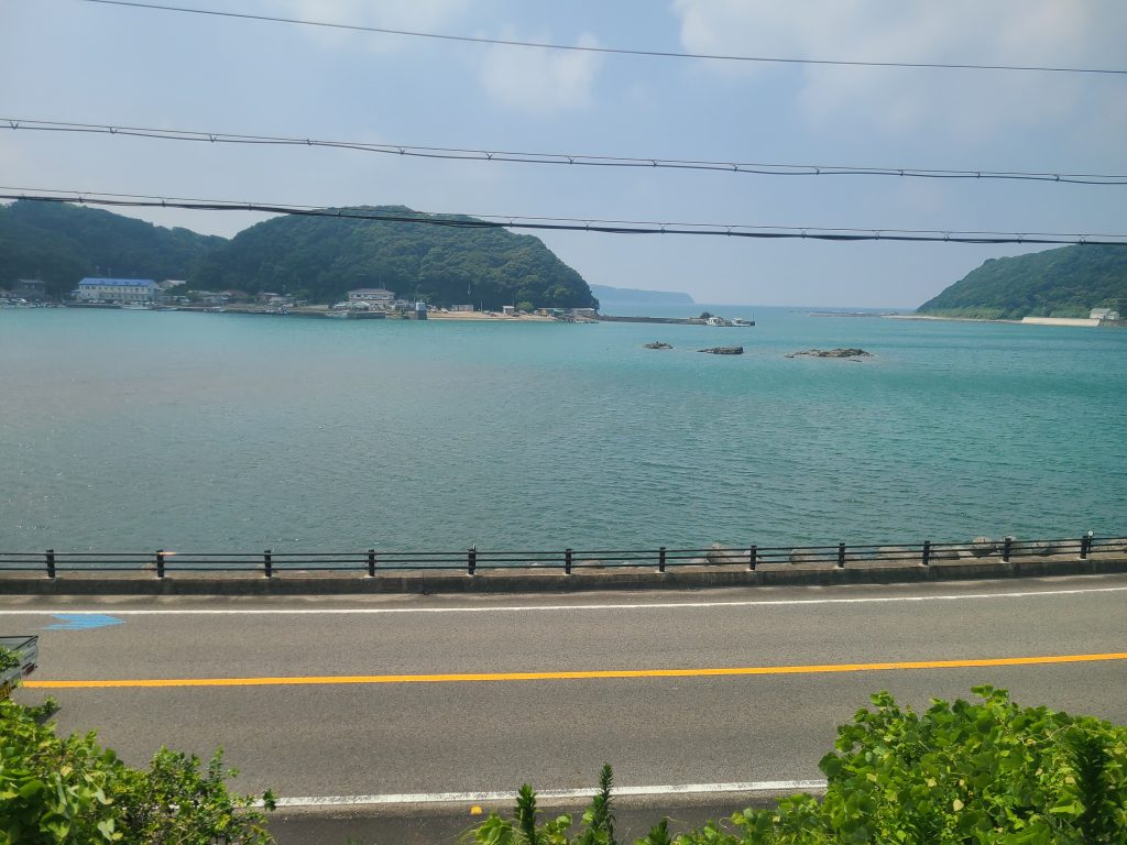 ＪＲ紀勢本線　潮岬車窓