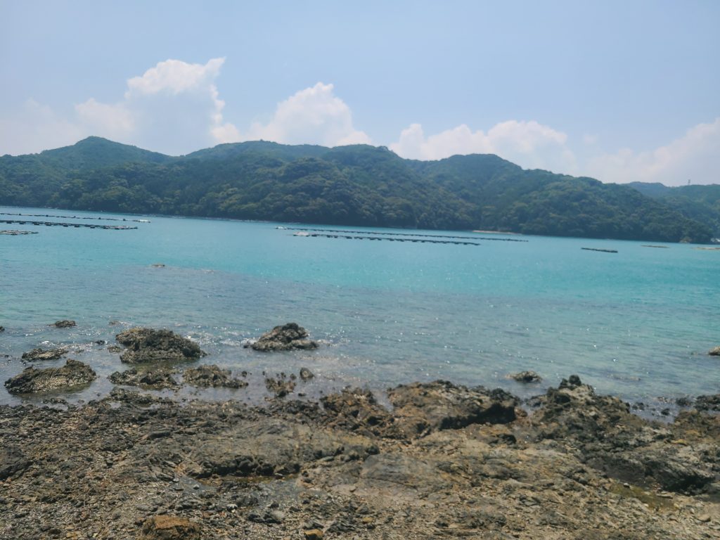 ＪＲ紀勢本線　紀伊浦上駅付近