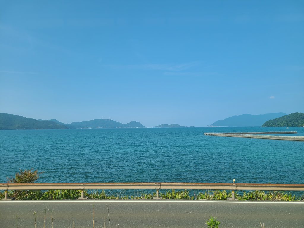 ＪＲ小浜線　加斗ー若狭本郷間の車窓