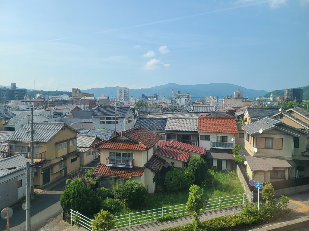 ＪＲ小浜線　舞鶴市内の車窓