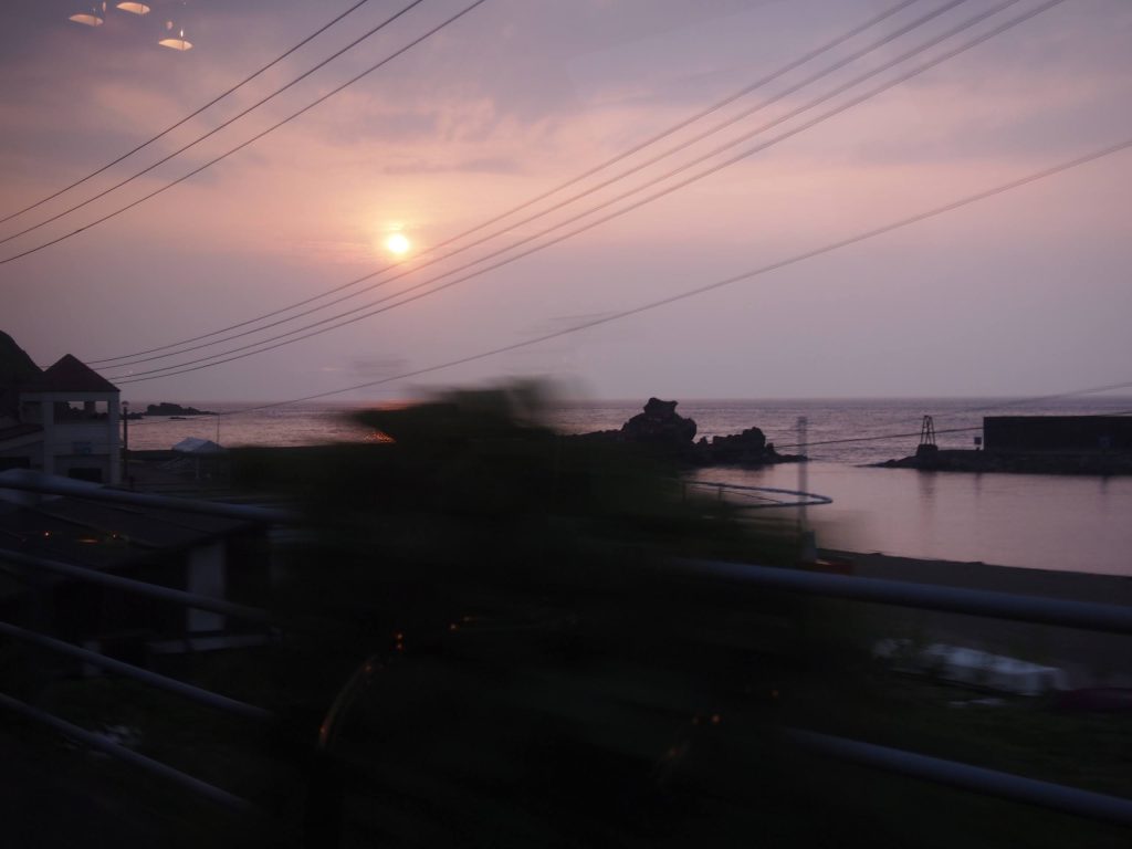 夕暮れの日本海②