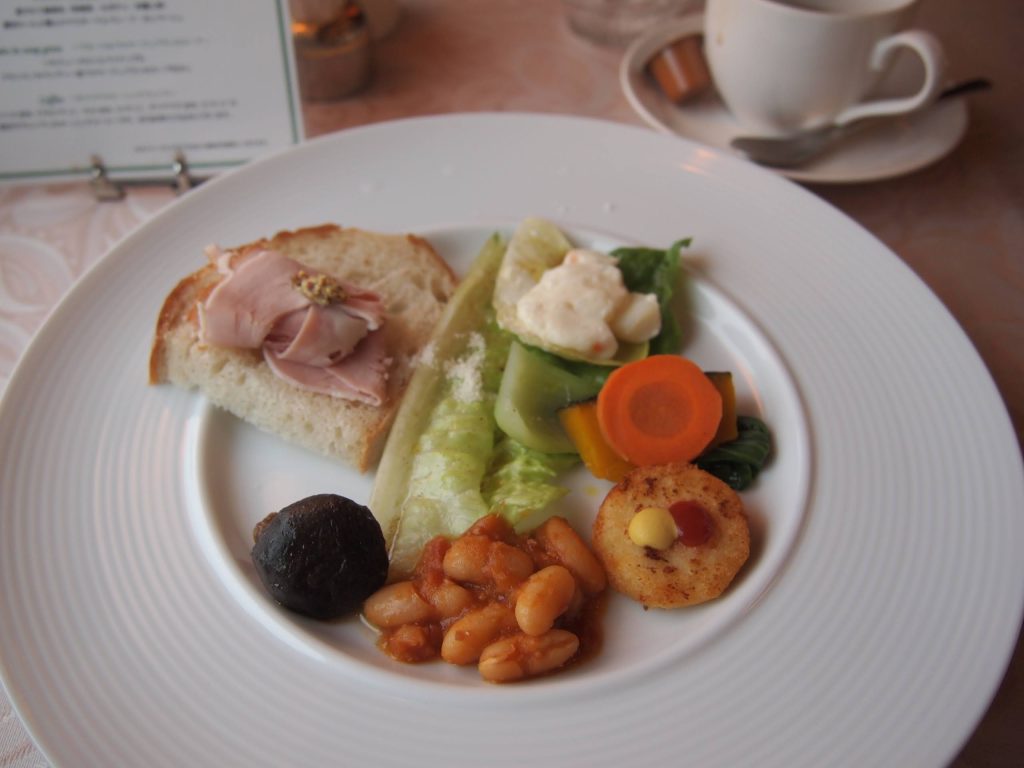 トワイライトエクスプレス朝食①