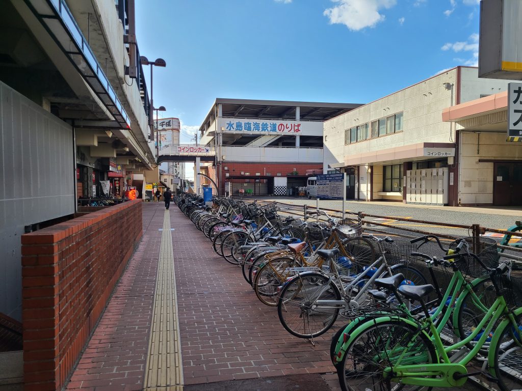 水島臨海鉄道倉敷市駅駅舎