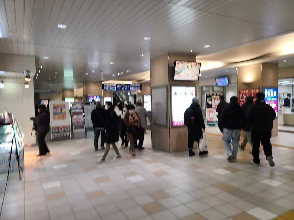 南海羽衣駅改札