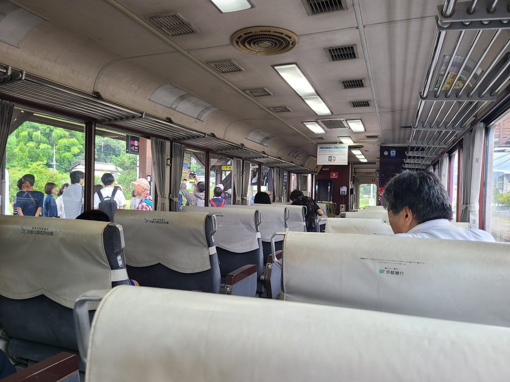 北近畿タンゴ鉄道ＫＴＲ700系車内