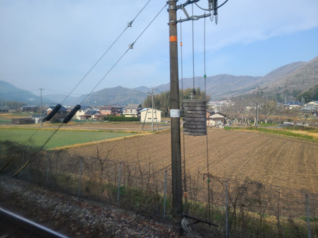 ＪＲ山陽本線車窓