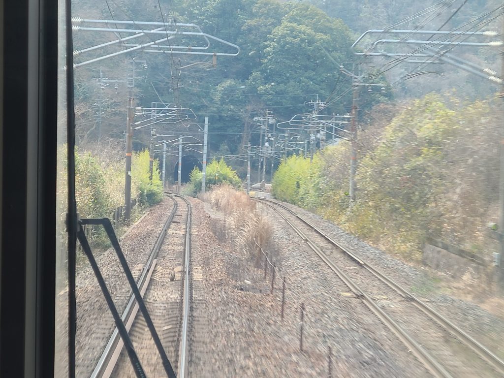 ＪＲ山陽本線瀬野ー八本松間（”セノハチ”）前面車窓