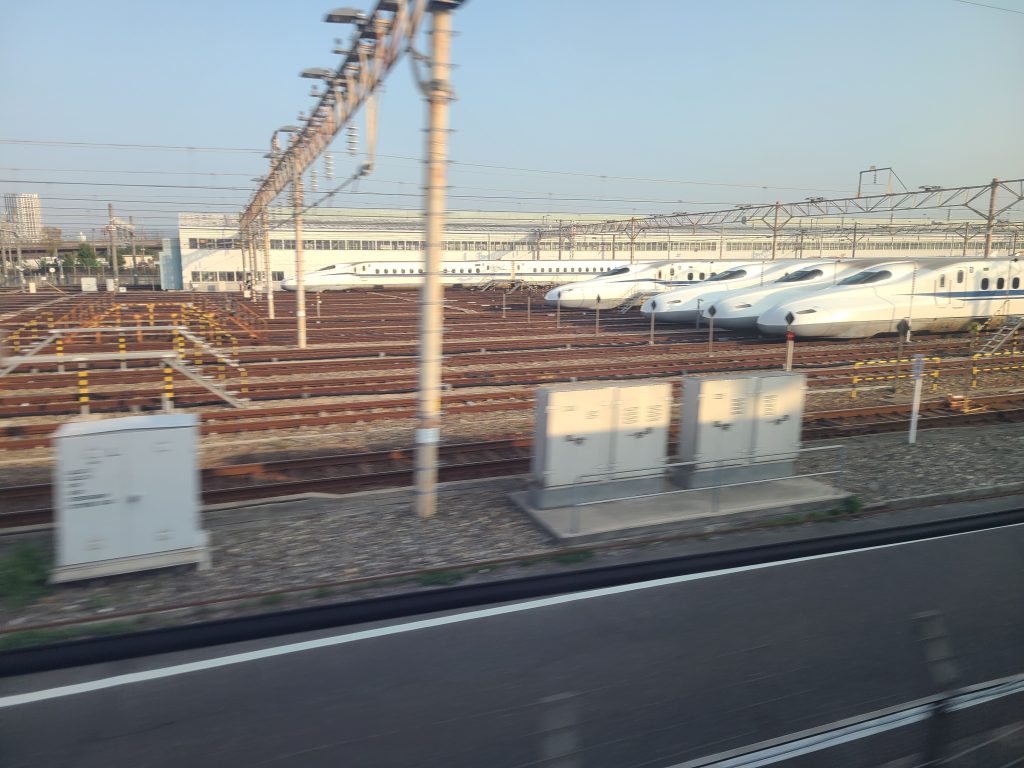 東海道新幹線鳥飼車庫②