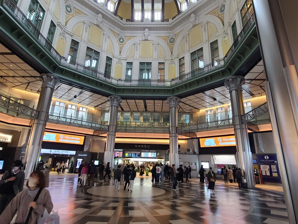 東京駅丸の内北口駅舎内屋根