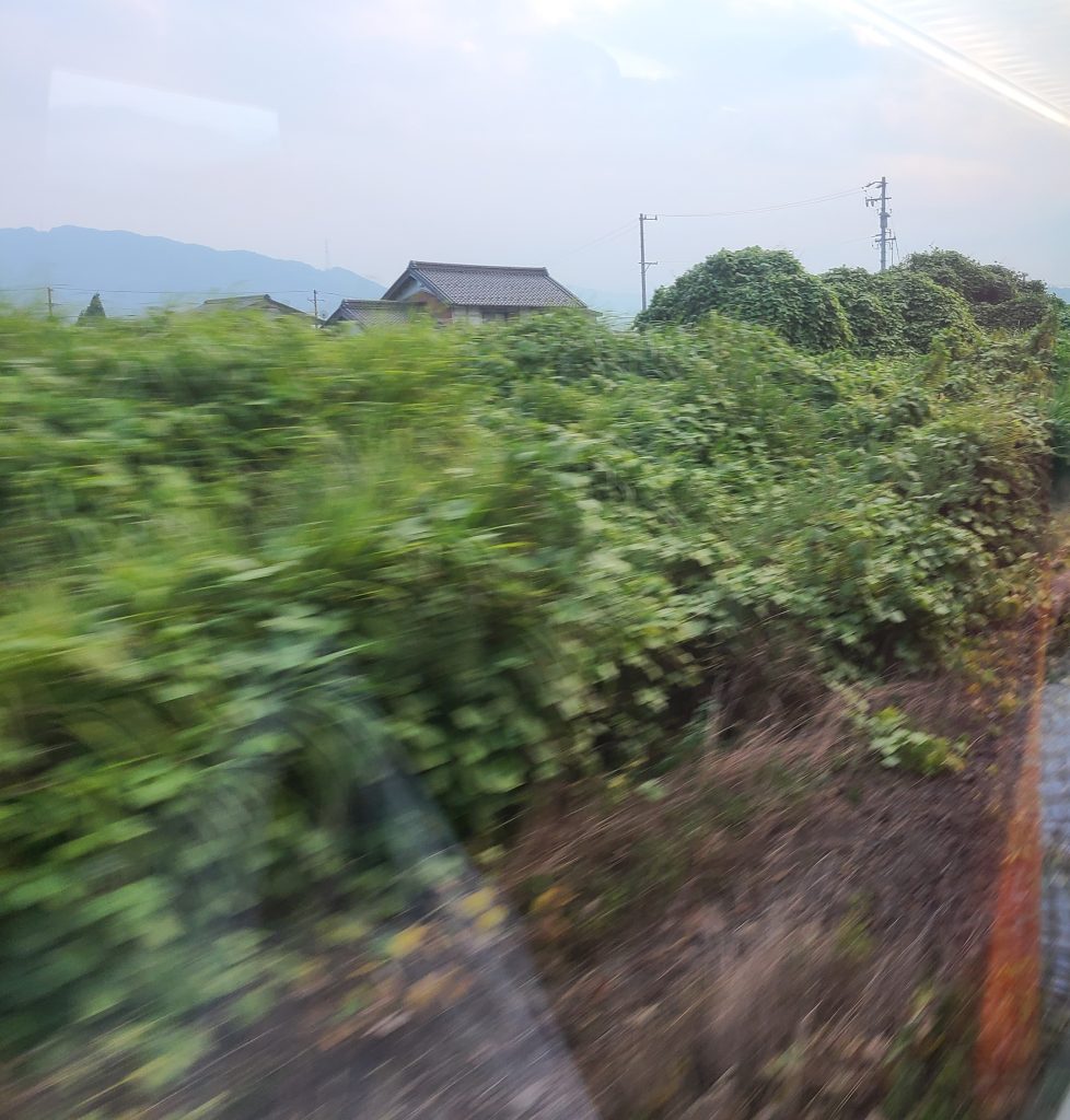 ＪＲ東海道線（新垂井支線）新垂井駅跡の車窓