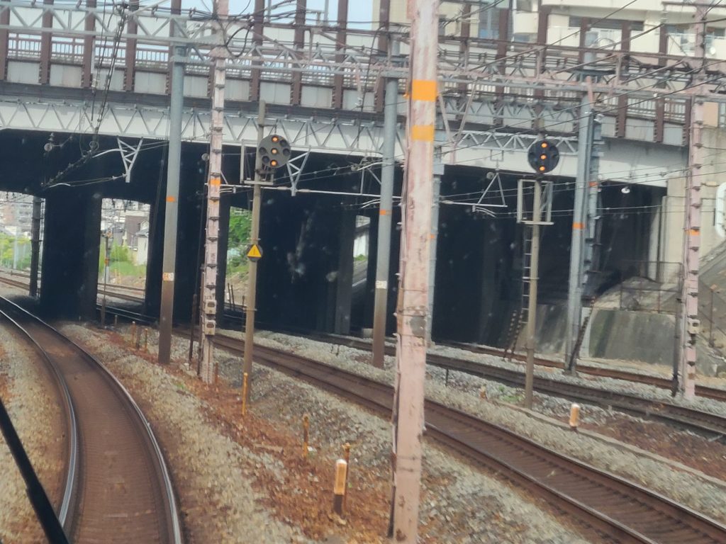 ＪＲ神戸線（住吉川のトンネル）