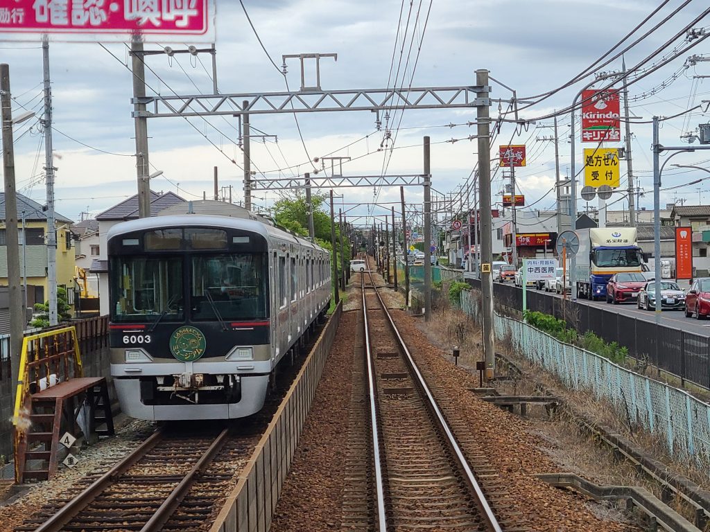 神戸電鉄粟生線（広野ゴルフ場前-志染間）車窓