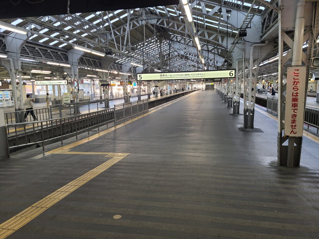 JR天王寺駅阪和線発着ホーム