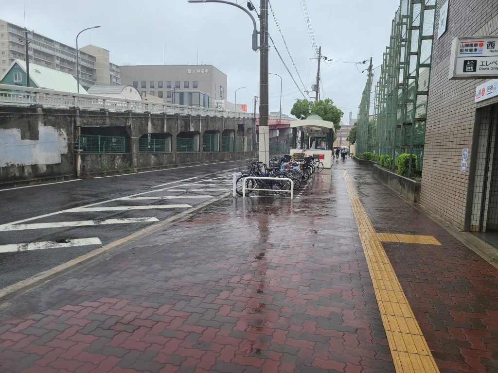 神戸高速鉄道西代駅地上風景