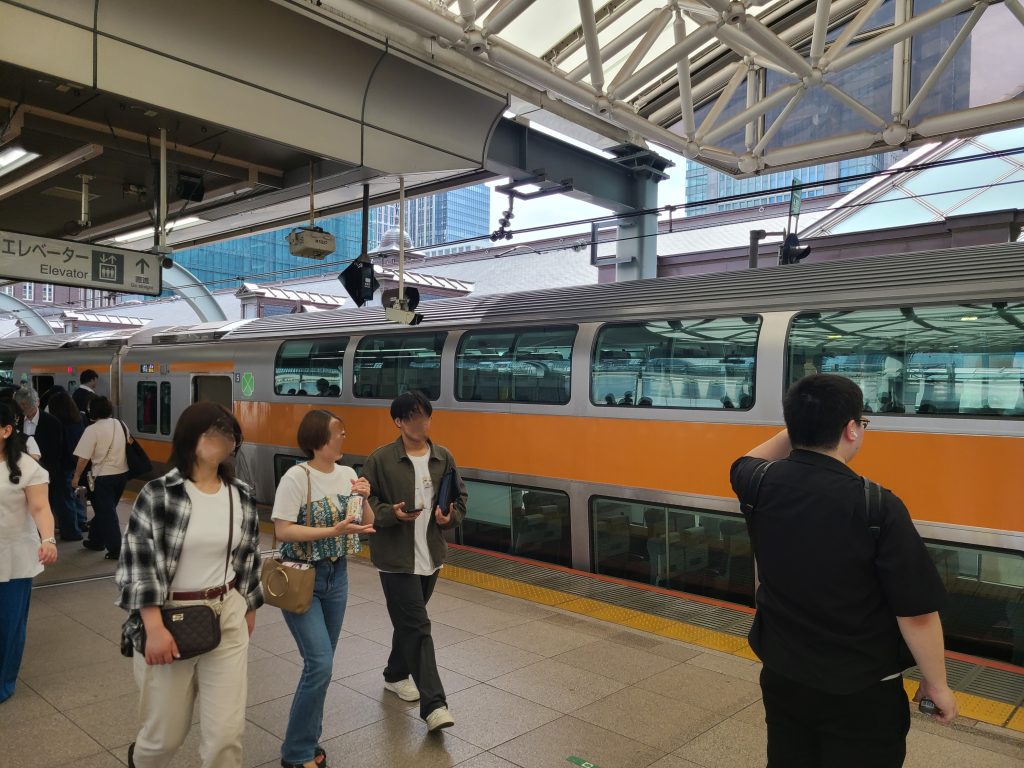 中央線東京駅ホーム