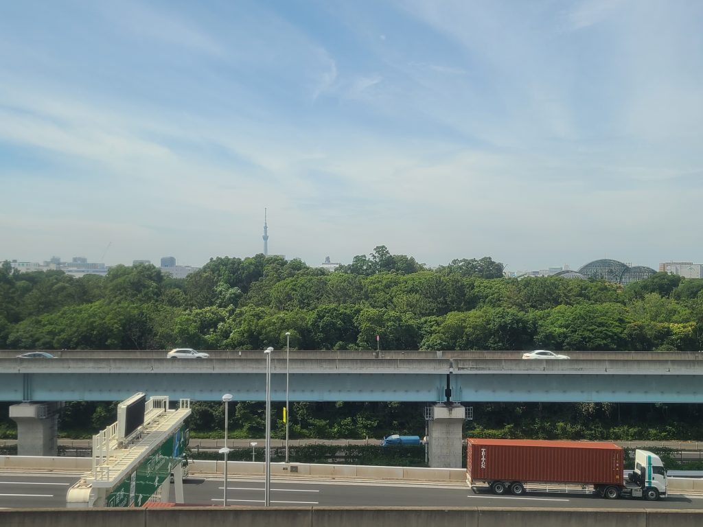 ＪＲ京葉線　新木場ー葛西臨海公園間車窓