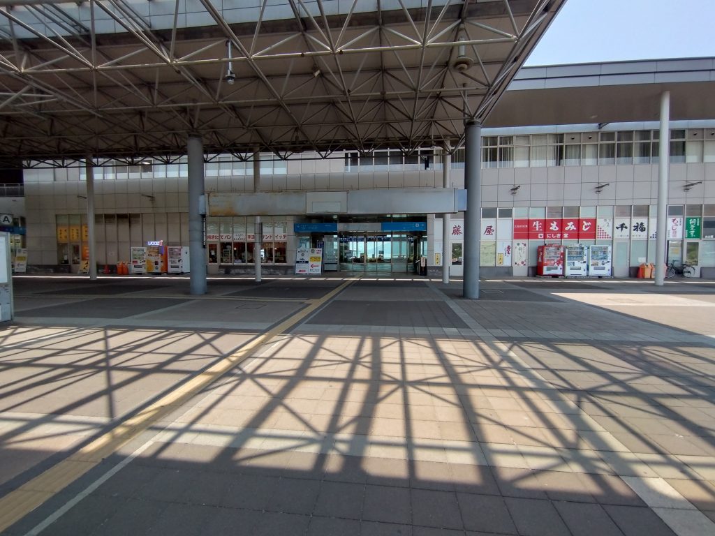 宇品(広島港)フェリー乗り場入口