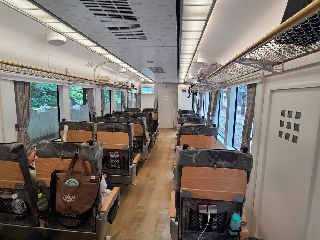 グラン天空1号車リラックスシート