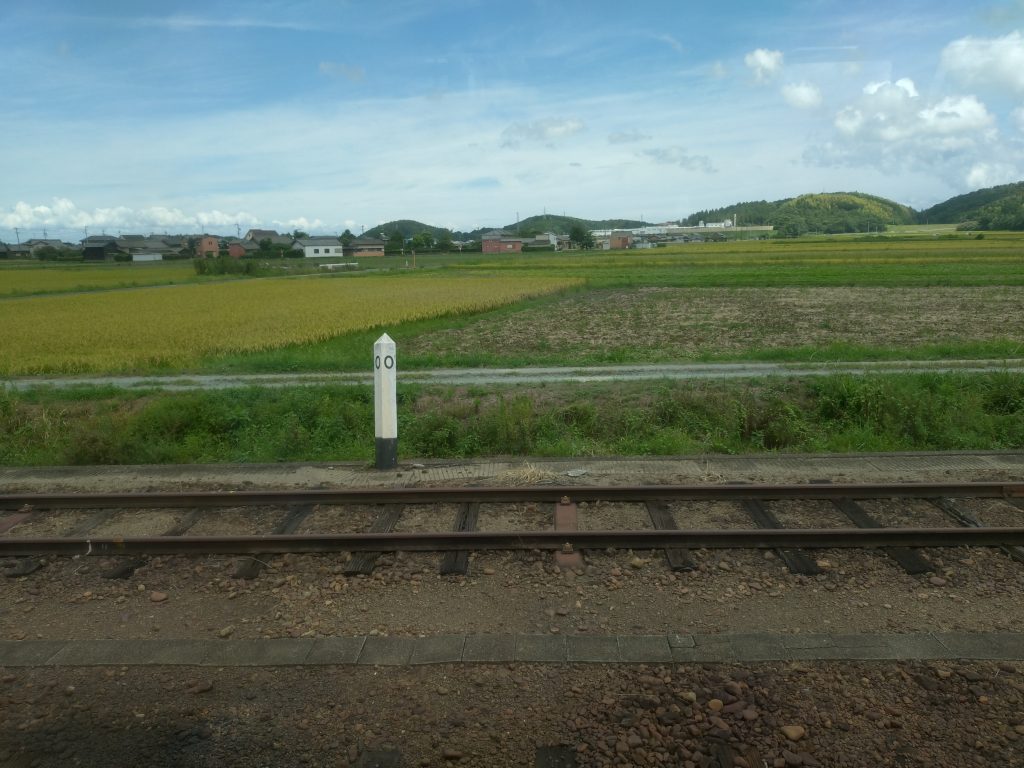 JR紀勢本線・参宮線多気駅周辺の風景