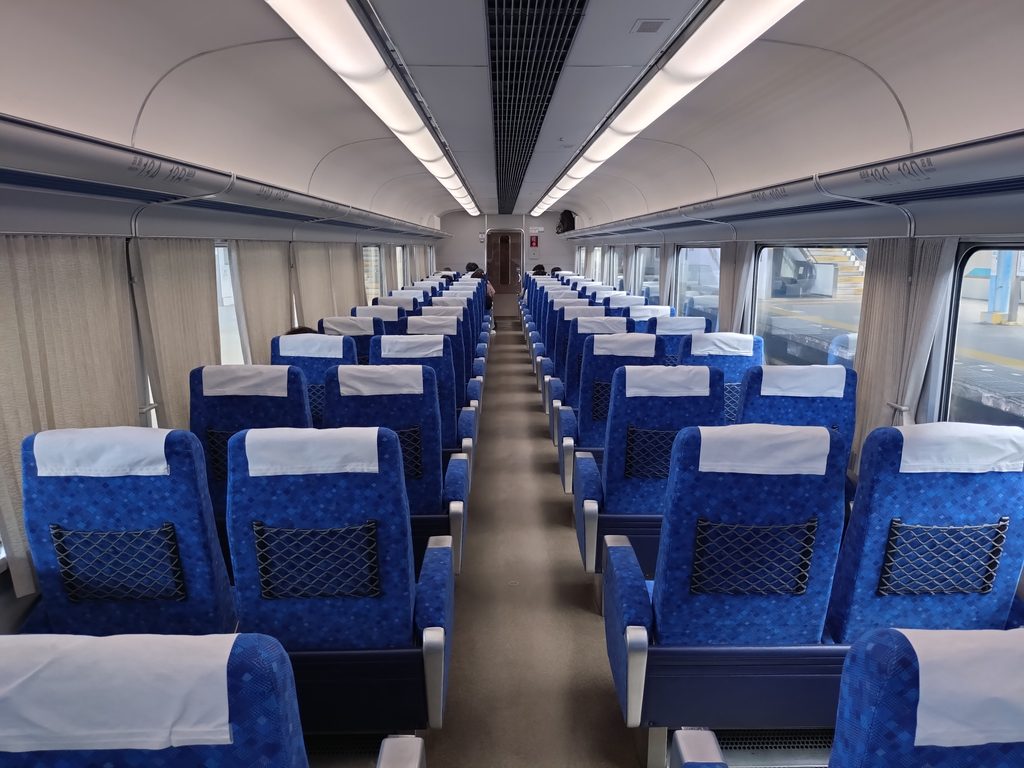 近鉄特急賢島ゆき車内