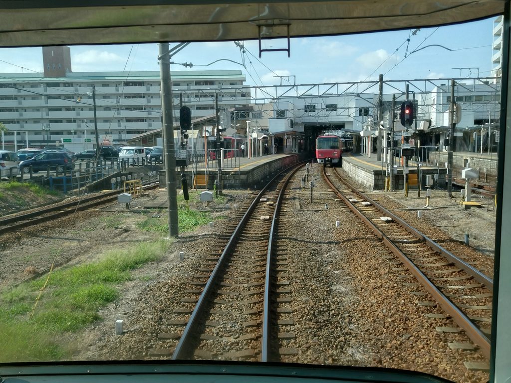 名鉄犬山線犬山駅構内