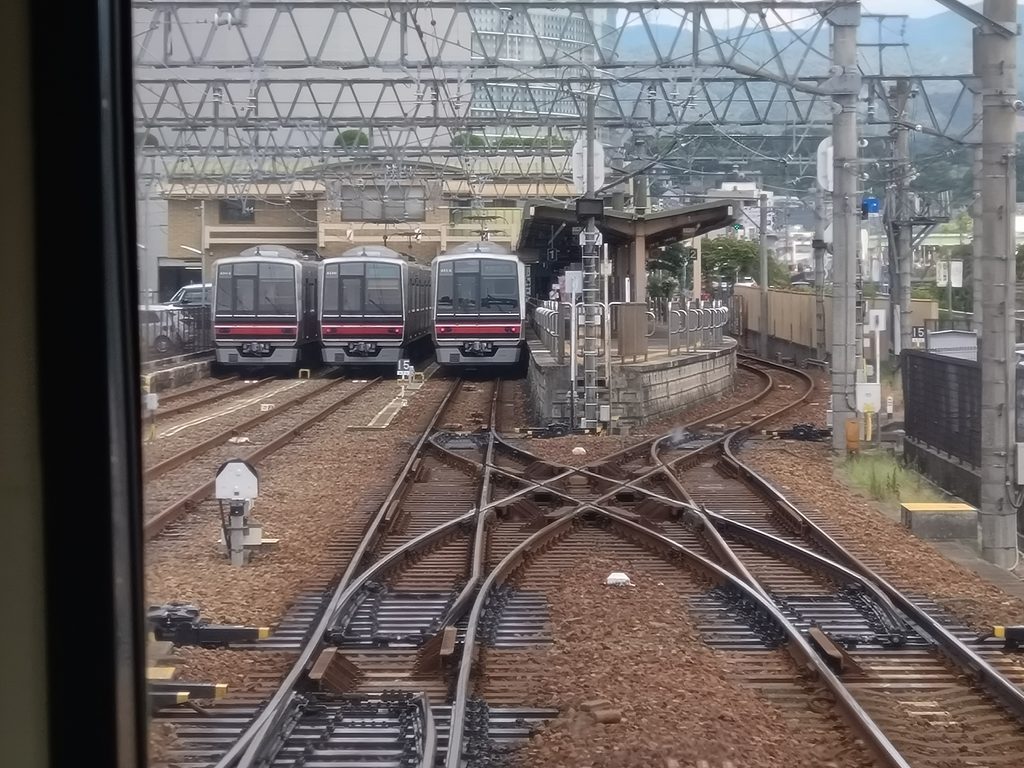 名鉄瀬戸線尾張瀬戸駅構内