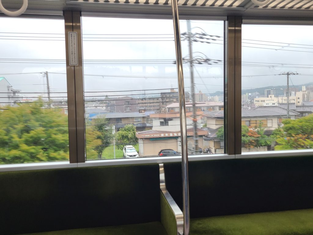 神戸電鉄三田本町ー横山間車窓