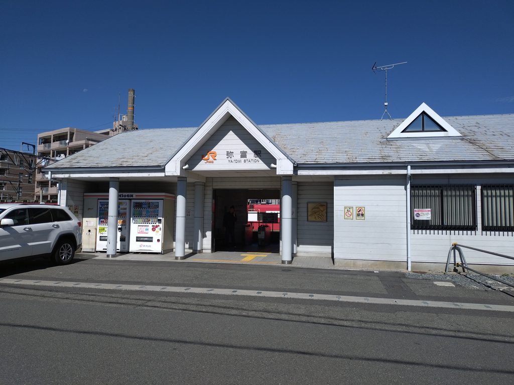 名鉄・ＪＲ弥富駅駅舎